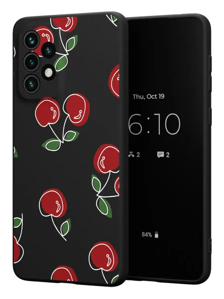 FACTORIA Чехол на Samsung A33 5G с принтом Вишенки