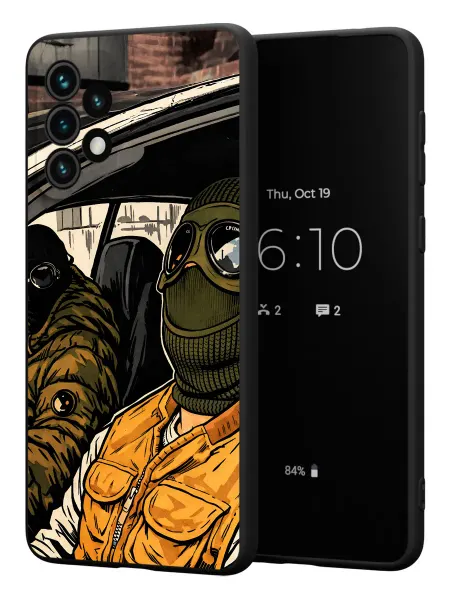 FACTORIA Чехол на Samsung A33 5G с военным принтом