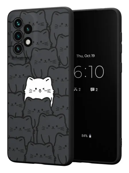 FACTORIA Чехол на Samsung A33 5G с принтом Котики