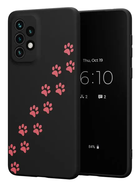 FACTORIA Чехол на Samsung A33 5G с принтом Кошачьи лапки
