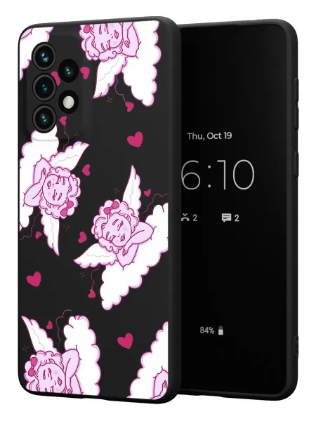 FACTORIA Чехол на Samsung A33 5G с принтом Купидоны