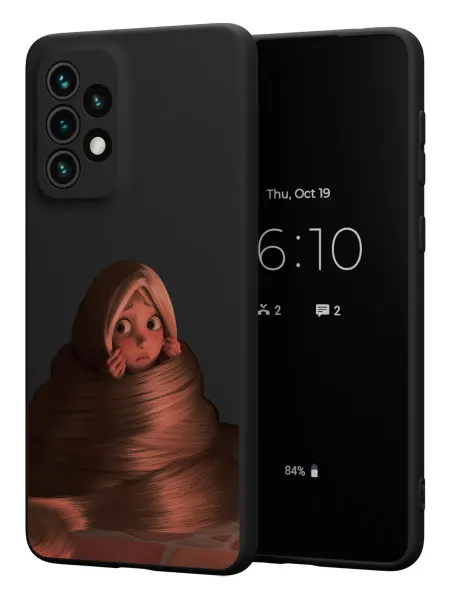 FACTORIA Чехол на Samsung A33 5G с принтом Рапунцель