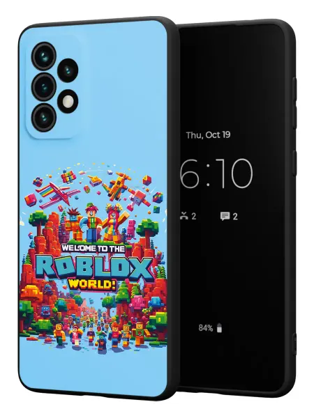 FACTORIA Чехол на Samsung A33 5G с принтом Роблокс