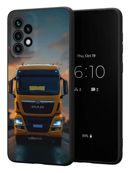 PBl store Чехол на Samsung A33 5G Грузовик MAN