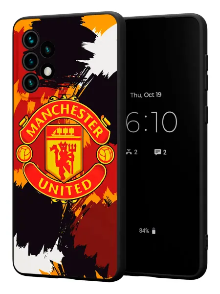 PBl store Чехол на Samsung A33 5G с принтом Manchester