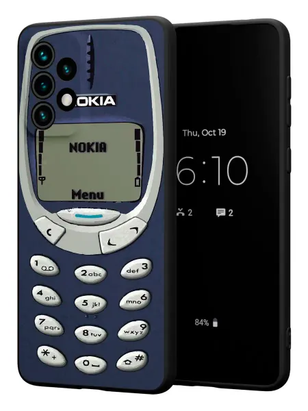 PBl store Чехол на Samsung A33 5G с принтом Nokia