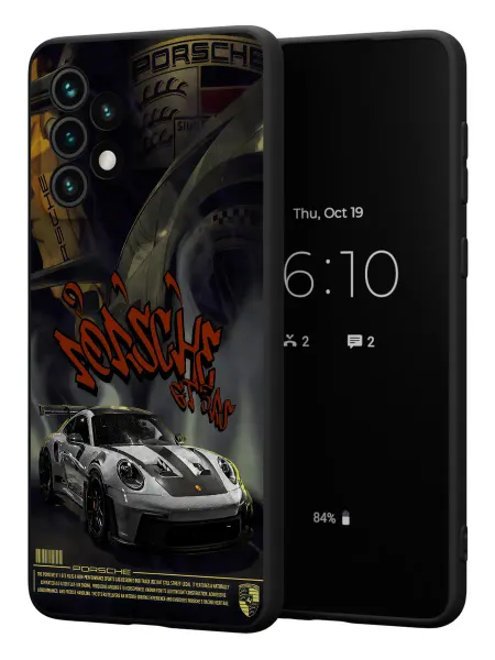 PBl store Чехол на Samsung A33 5G с принтом Porsche