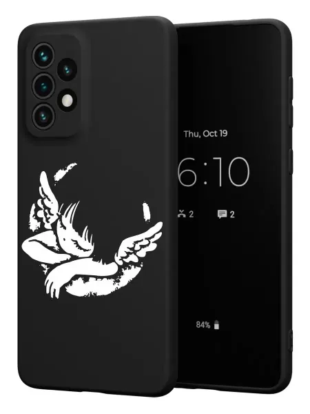 PBl store Чехол на Samsung A33 5G с принтом Ангел