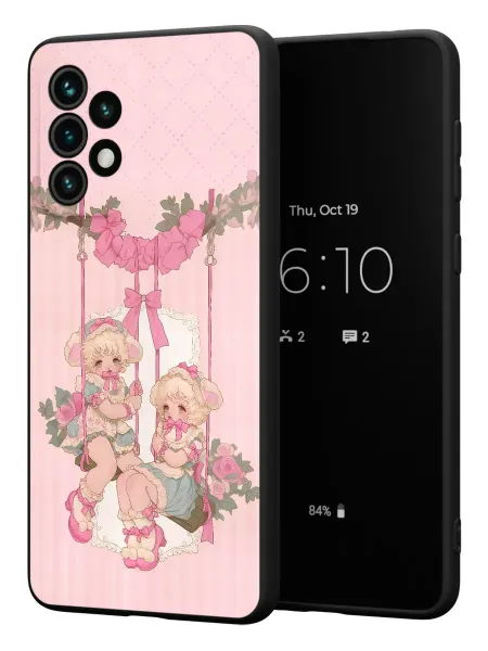 PBl store Чехол на Samsung A33 5G с принтом Милые девочки