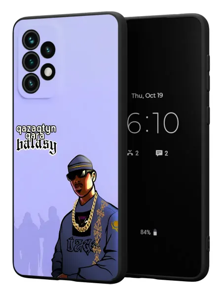 PBl store Чехол на Samsung A33 5G с принтом Казах стайл