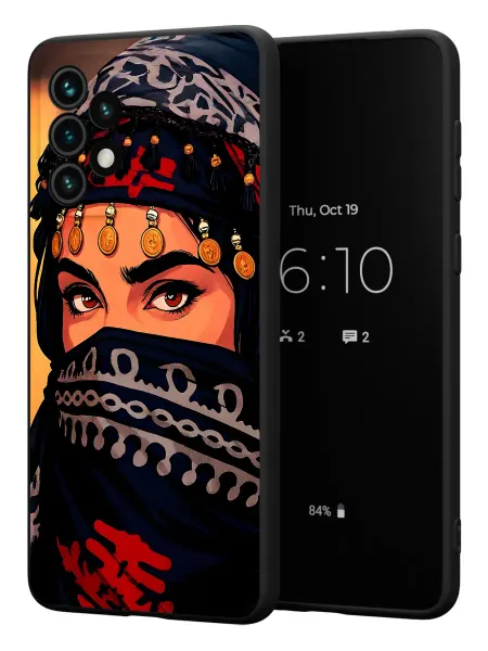 PBl store Чехол на Samsung A33 5G с принтом Мусульманка