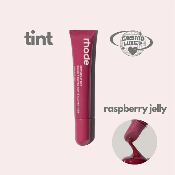 Акция Блеск для губ Rhode Peptide Lip Tint Raspberry Jelly