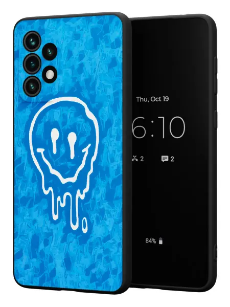 PBl store Чехол на Samsung A33 5G с принтом Смайлик