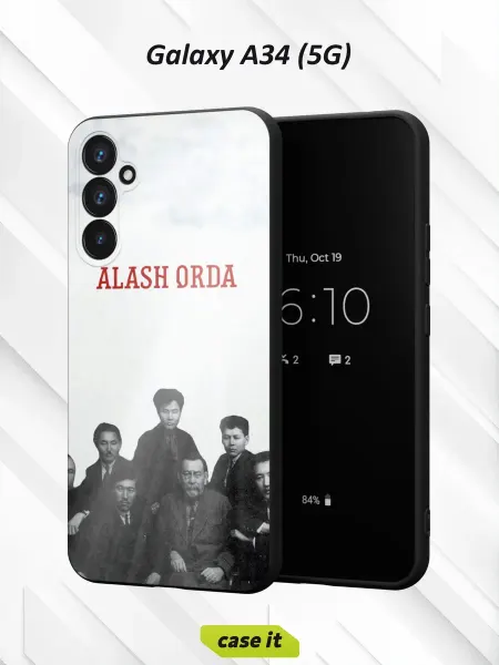 Case it Чехол на Samsung A34 5Gс принтом Alash Orda