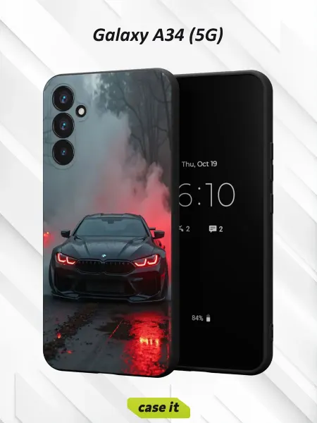 Case it Чехол на Samsung A34 5G с принтом часть BMW M4