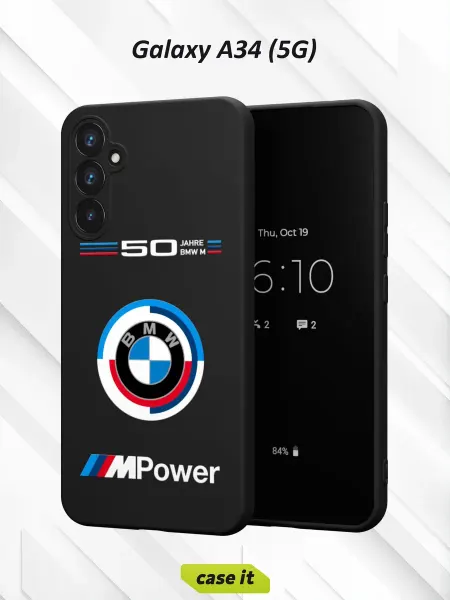 Case it Чехол на Samsung A34 5G с принтом Motorsport BMW