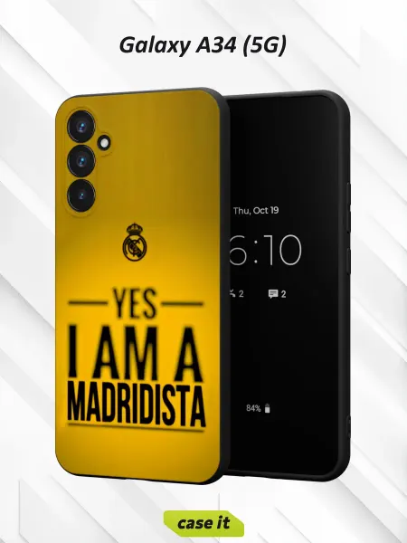Case it Чехол на Samsung A34 5Gс принтом Madridista