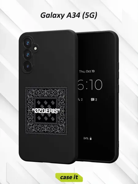 Case it Чехол на Samsung A34 5Gс принтом Ozgeris
