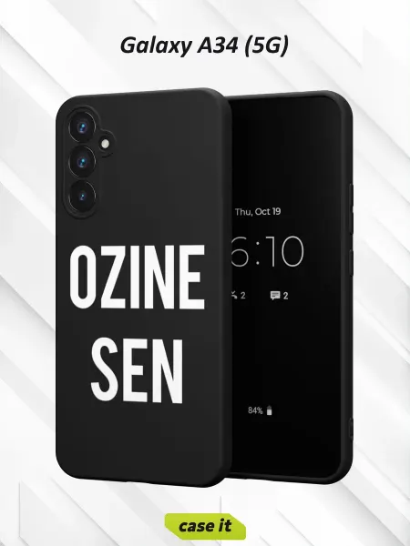 Case it Чехол на Samsung A34 5Gс принтом Ozine Sen