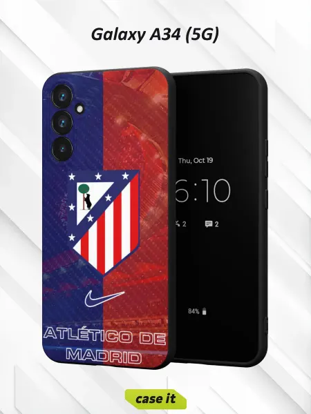 Case it Чехол на Samsung A34 5G с принтом Атлетико