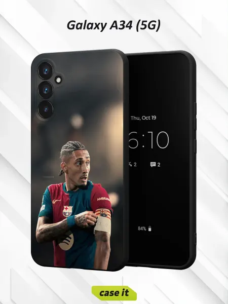 Case it Чехол на Samsung A34 5G с принтом капитан Рафинья