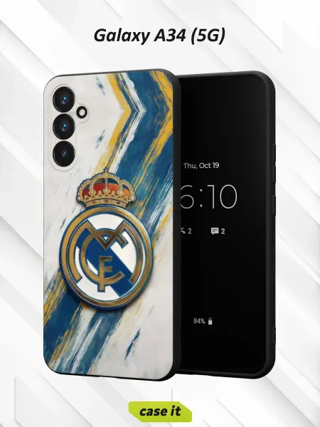 Case it Чехол на Samsung A34 5G с принтом титулованный ФК