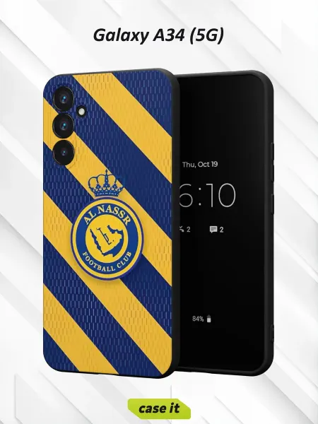 Case it Чехол на Samsung A34 5G с принтом Аль-Наср
