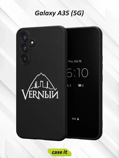 Case it Чехол на Samsung A35 (5G)с принтом Верный