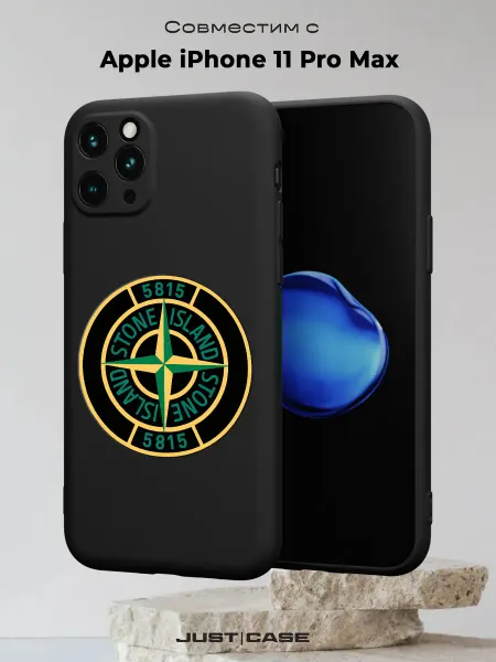 Принт-бутик Чехол на iPhone 11 Pro Max с принтом Stone Island