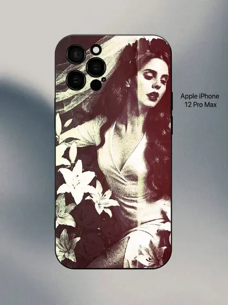 PANCASE Чехол на iPhone 12 Pro Max девушка