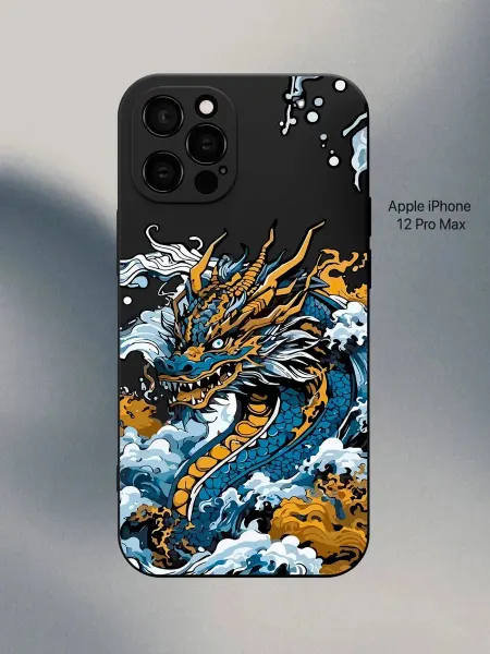PANCASE Чехол на iPhone 12 Pro Max с драконом