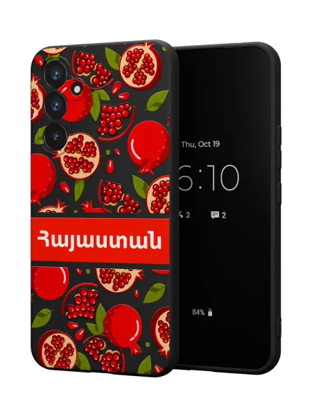 Ясномаркет Чехол на Samsung Galaxy A35 (5G) с принтом Гранат