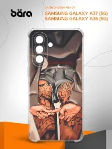 Чехол на Samsung Galaxy A37 (5G)/A36 (5G) с рисунком Девушка с тату "попа"