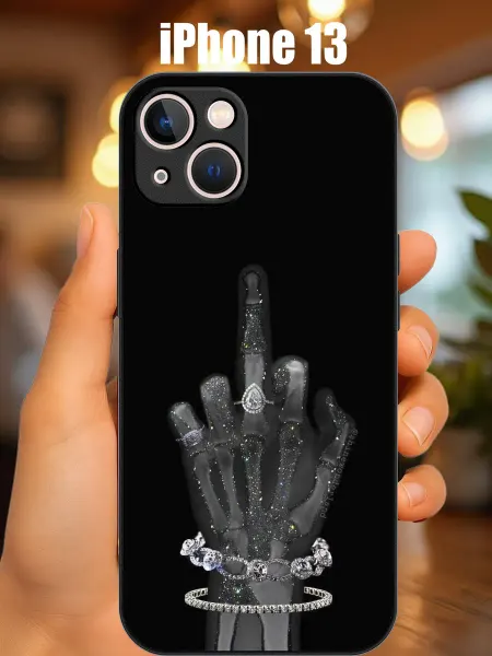 CaseONEshop Чехол на iphone 13 с принтом рука