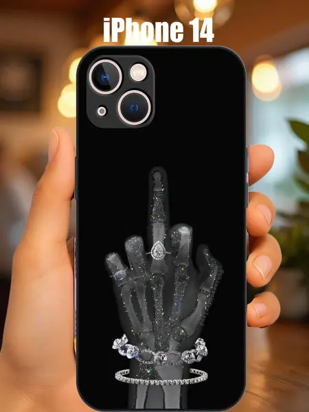 CaseONEshop Чехол на iphone 14 с принтом рука