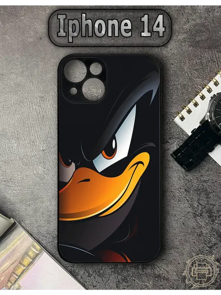 TypoPrint Чехол на iPhone 14 с принтом Утка