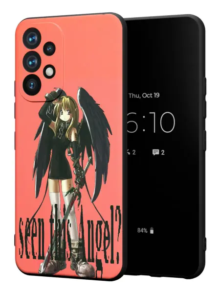 PBl store Чехол на Samsung A53 5G с принтом seen this Angel