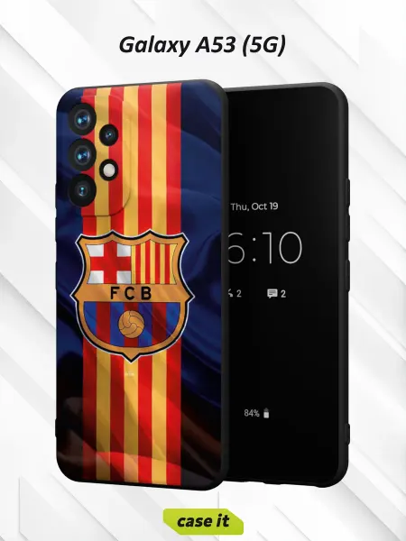 Case it Чехол на Samsung A53 5G a fragment of the Barcelona shape