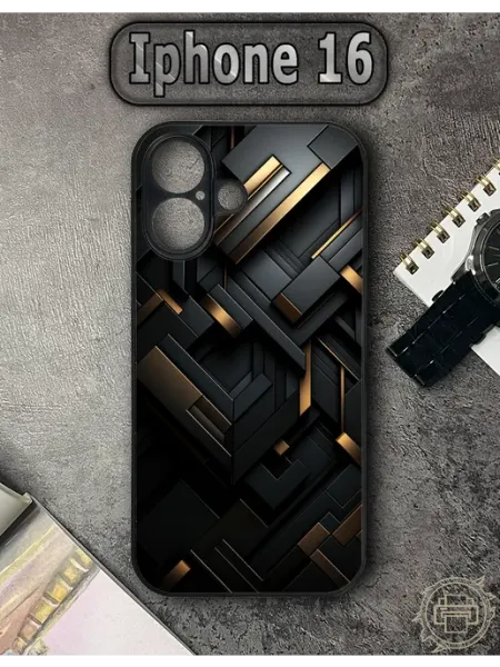 TypoPrint Чехол на iPhone 16 с принтом Абстракция