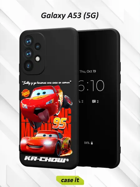 Case it Чехол на Samsung A53 5Gс принтом The purple car
