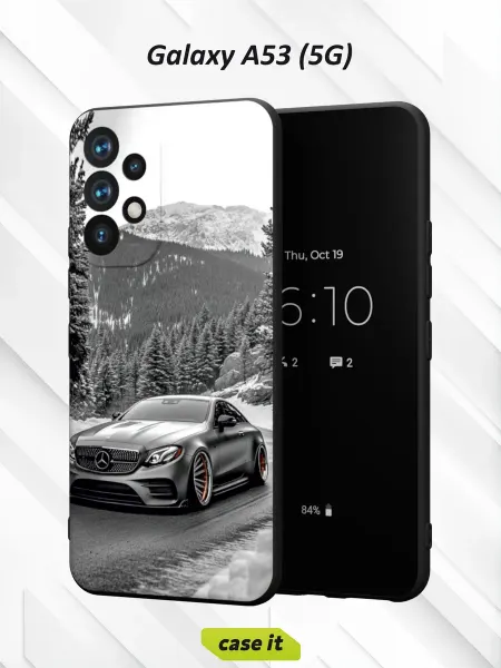 Case it Чехол на Samsung A53 5G с принтом Mercedes E-Class Coupe