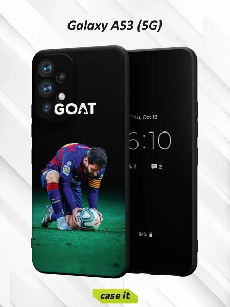 Case it Чехол на Samsung A53 5G с принтом Goat футбол
