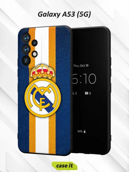 Case it Чехол на Samsung A53 5Gс принтом Real Madrid CF
