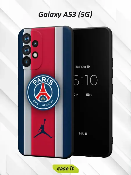 Case it Чехол на Samsung A53 5G с принтом Paris Saint-Germain