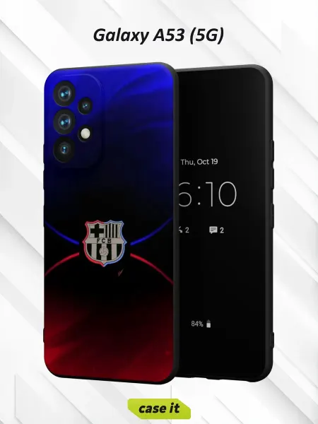 Case it Чехол на Samsung A53 5G с принтом Барселона с дугами