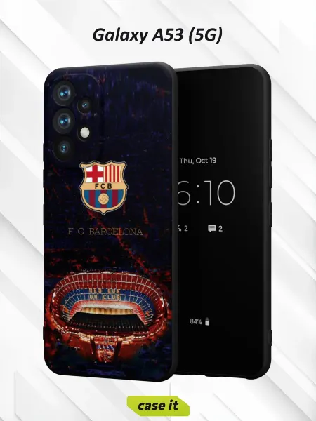 Case it Чехол на Samsung A53 5G с принтом Барселона стадион