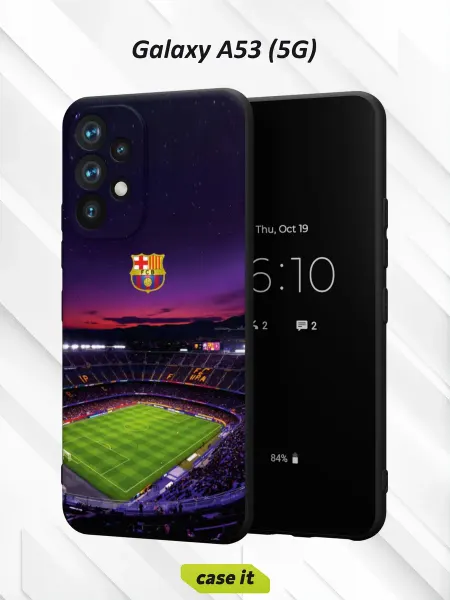 Case it Чехол на Samsung A53 5G с принтом Спотифай Камп Ноу