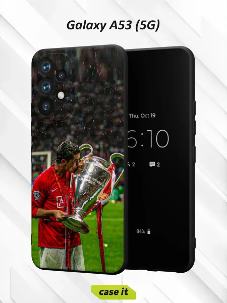 Case it Чехол на Samsung A53 5G принт празднующий Криштиану Роналду