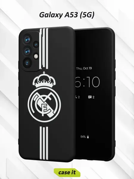 Case it Чехол на Samsung A53 5G с принтом ФК РЕАЛ ЧБ