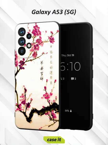 Case it Чехол на Samsung A53 5Gс принтом китайская живопись